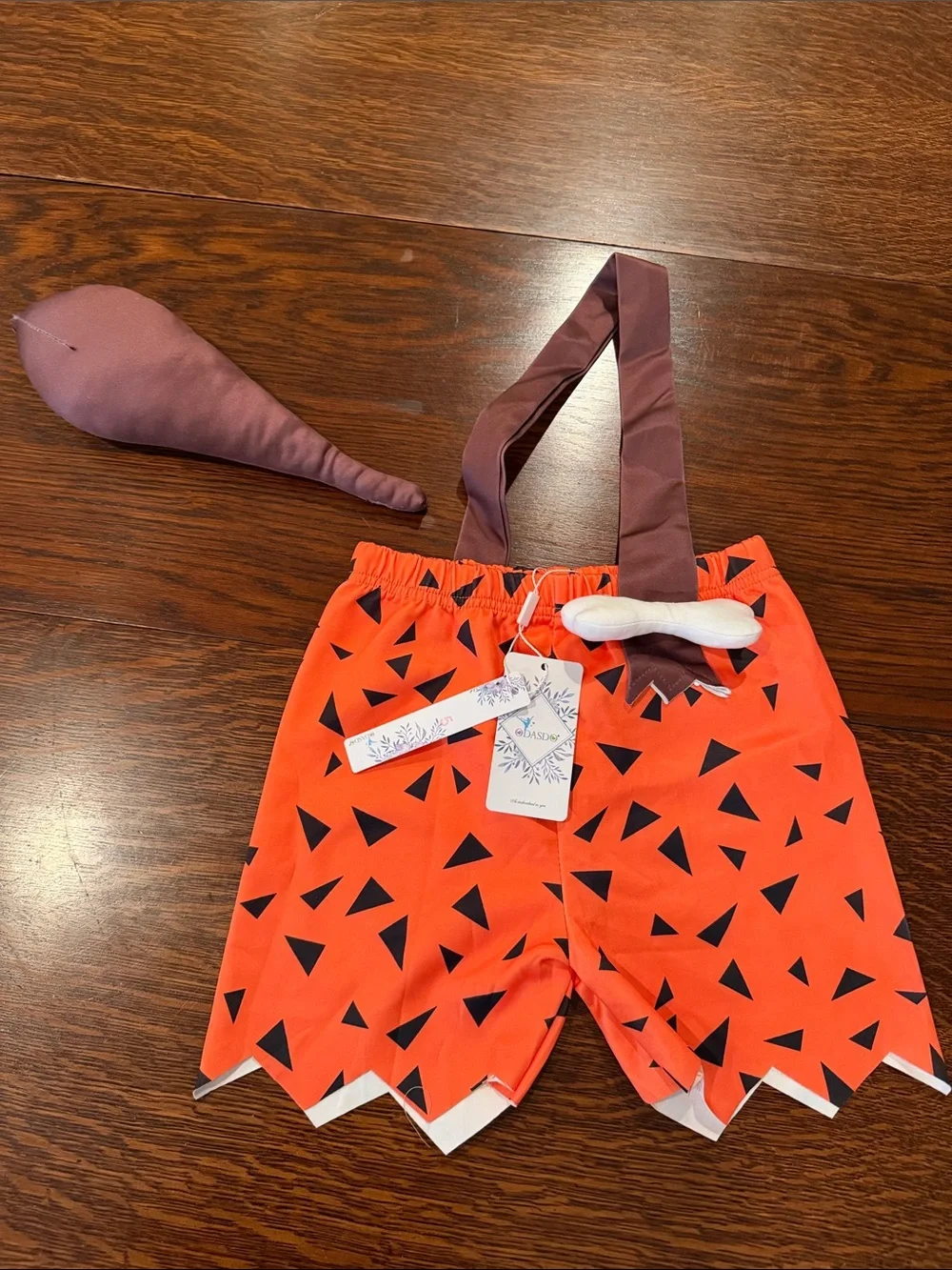 Kids Caveman Costume flintstones Stone Age Birthday Outfits for Girls Boys nwt